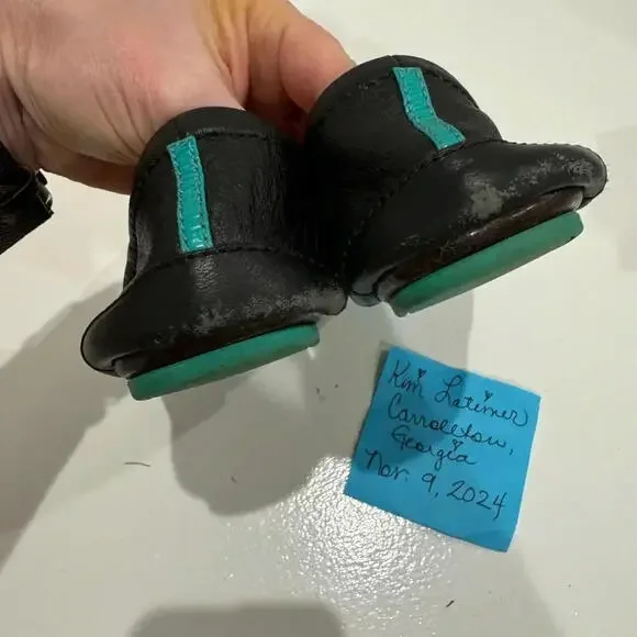 Tieks ballet flats size 6 Black - Picture 3 of 5